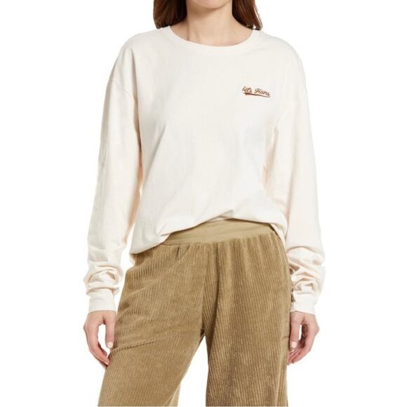 Urban Outfitters IETS FRANS Long Sleeve Boyfriend Tee Size M NWT - Picture 1 of 12